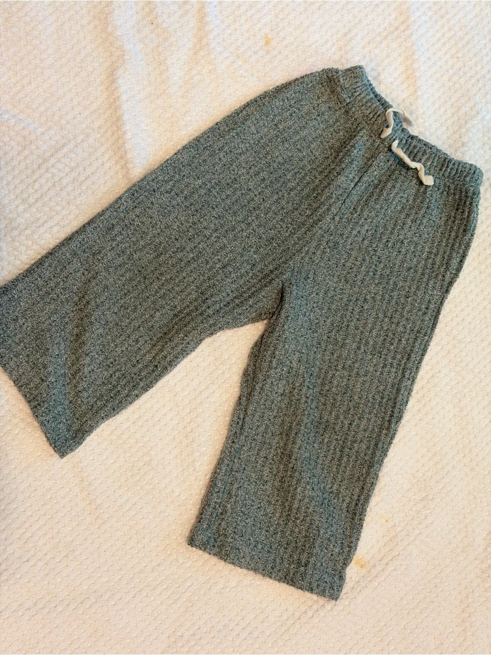 Zara toddler soft touch waffle weave lounge set